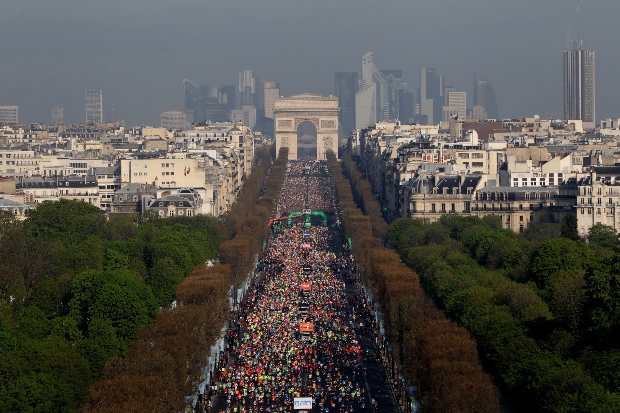 The Paris Marathon Grand Depart